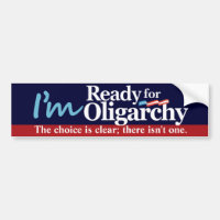 Eu estou pronto para a oligarquia