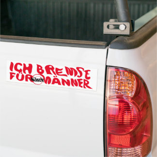 Adesivo Para Carro Eu freio para homens bonitos