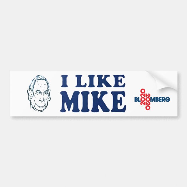 Adesivo Para Carro Eu Gosto De Mike 2020 (Frente)