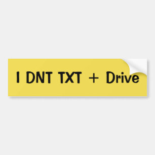 Adesivo Para Carro Eu não mando e dirigindo