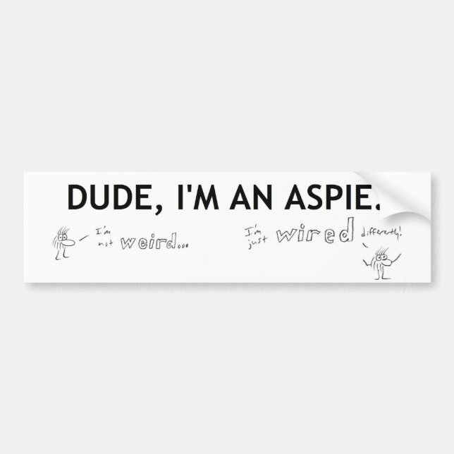 Adesivo Para Carro Eu não sou estranho, mim sou prendido apenas (Frente)