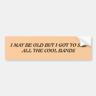 Adesivo Para Carro Eu posso ser idoso mas conseguido ver todas as