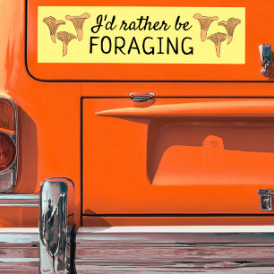 Adesivo Para Carro Eu Preferencialmente De Formar Chanterelle Mushroo