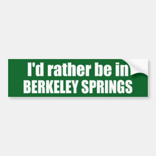 Adesivo Para Carro Eu Preferencialmente Estar em Berkeley Primaveras 