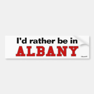 Adesivo Para Carro Eu preferencialmente estaria em Albany