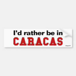 Adesivo Para Carro Eu preferencialmente estaria em Caracas