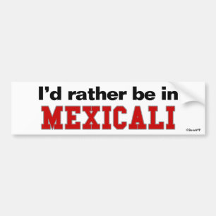 Adesivo Para Carro Eu preferencialmente estaria em Mexicali