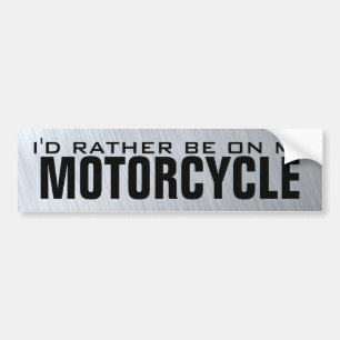 Adesivo Para Carro Eu preferencialmente estaria em minha motocicleta