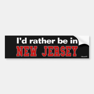 Adesivo Para Carro Eu preferencialmente estaria em New-jersey