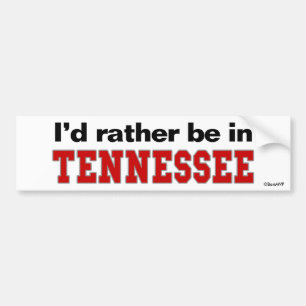 Adesivo Para Carro Eu preferencialmente estaria em Tennessee