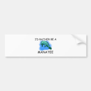 Adesivo Para Carro Eu preferencialmente seria um peixe-boi