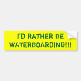 Adesivo Para Carro Eu preferencialmente seria WATERBOARDING!!!