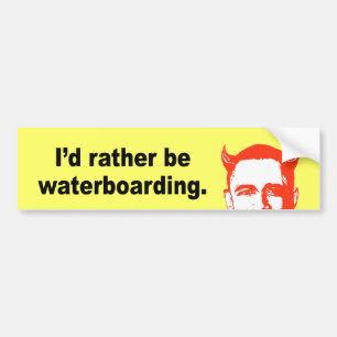 Adesivo Para Carro Eu preferencialmente waterboarding