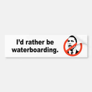 Adesivo Para Carro Eu preferencialmente waterboarding