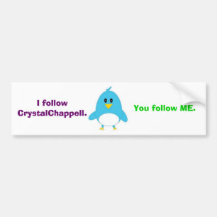 Adesivo Para Carro Eu sigo o autocolante no vidro traseiro