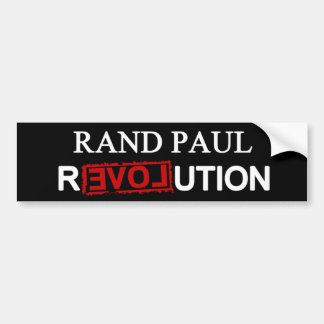 Adesivo Para Carro Eu sou a Rand Paul Revolution