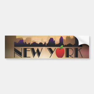 Adesivo Para Carro Eu sou de New York Bumper Sticker