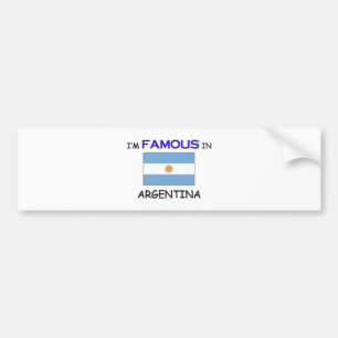 Adesivo Para Carro Eu sou famoso em ARGENTINA