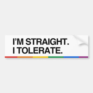 Adesivo Para Carro EU SOU HETERO. EU TOLERO - .png