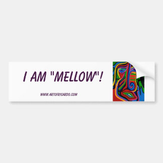 Adesivo Para Carro EU SOU "MELLOW"! Autocolante no vidro traseiro