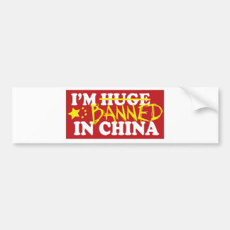 Adesivo Para Carro Eu sou proibido em China