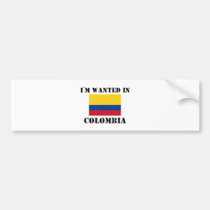 Adesivo Para Carro Eu sou querido em Colômbia