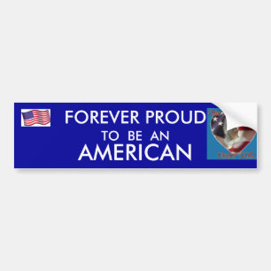 ADESIVO PARA CARRO EU SOU UM AMERICANO ORGULHOSO