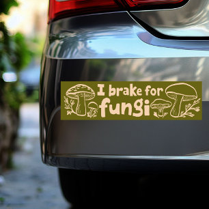 Adesivo Para Carro EU TRAGO PELA FUNGI Cute Mushroom Forjando Naturez