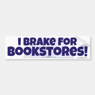 Adesivo Para Carro Eu travo para livrarias!