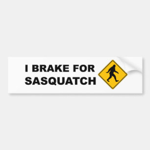 Adesivo Para Carro Eu travo para Squatch