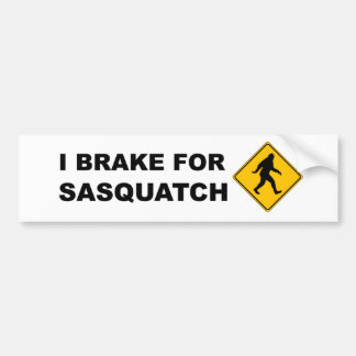 Adesivo Para Carro Eu travo para Squatch