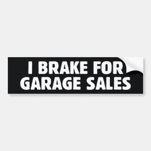 Adesivo Para Carro Eu travo para vendas de garagem