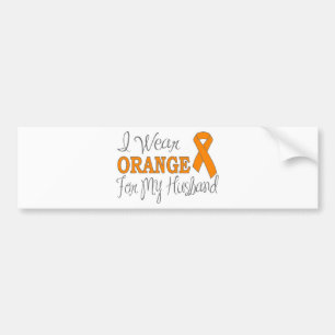 Adesivo Para Carro Eu visto a laranja para meu marido (a fita