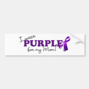 Adesivo Para Carro Eu visto o roxo