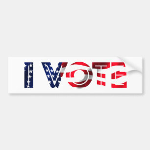 Adesivo Para Carro Eu Voto