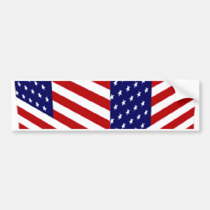 Adesivo Para Carro EUA Flag_