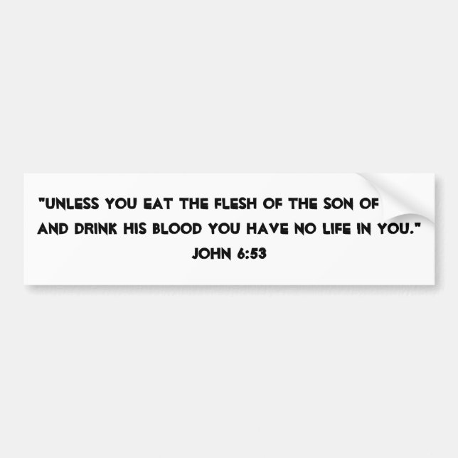 Adesivo Para Carro Eucaristia (Frente)