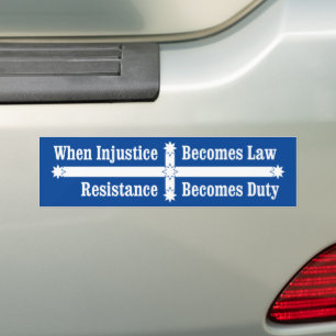 Adesivo Para Carro Eureka Flag Resistance Duty