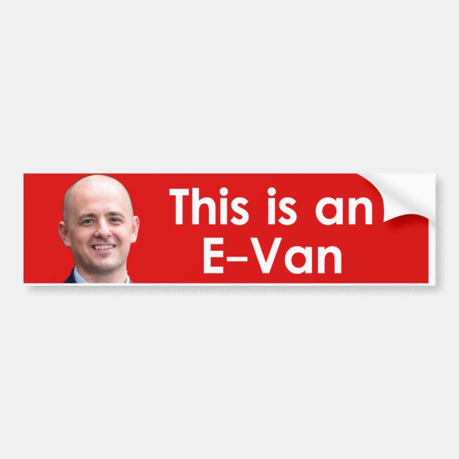 Adesivo Para Carro Evan McMullin - Evan (Frente)