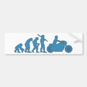 Adesivo Para Carro Evolução da motocicleta