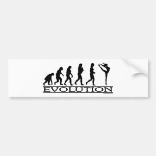 Adesivo Para Carro Evolução - dança