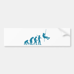 Adesivo Para Carro Evolução de escalada & Rappelling