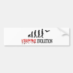 Adesivo Para Carro Evolução do vampiro