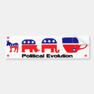 Adesivo Para Carro Evolução política