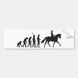 Adesivo Para Carro evolution horse riding