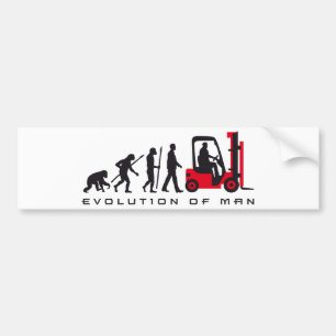 Adesivo Para Carro evolution of ele forklift driver