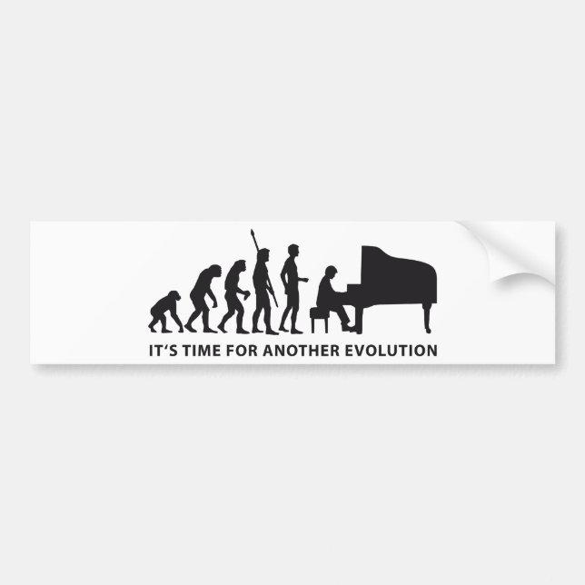 Adesivo Para Carro evolution piano (Frente)