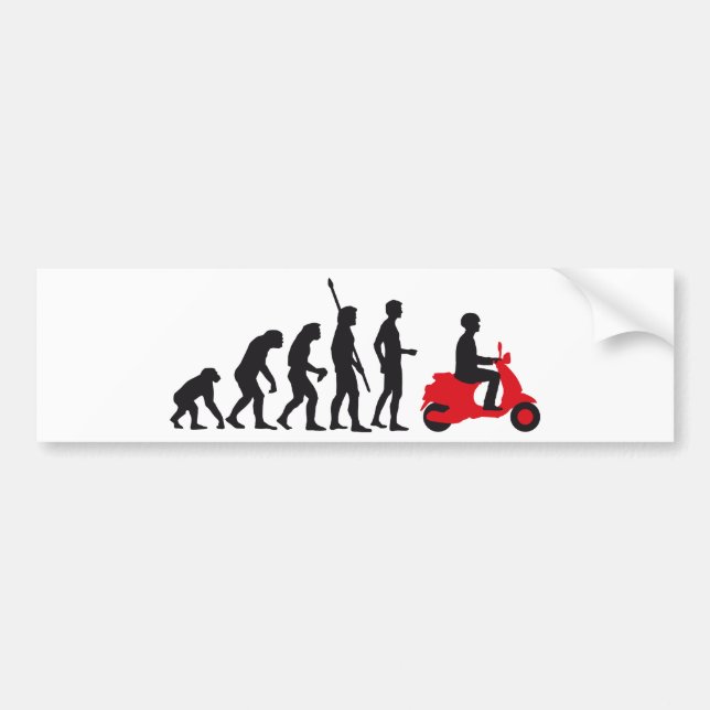 Adesivo Para Carro evolution scooter (Frente)