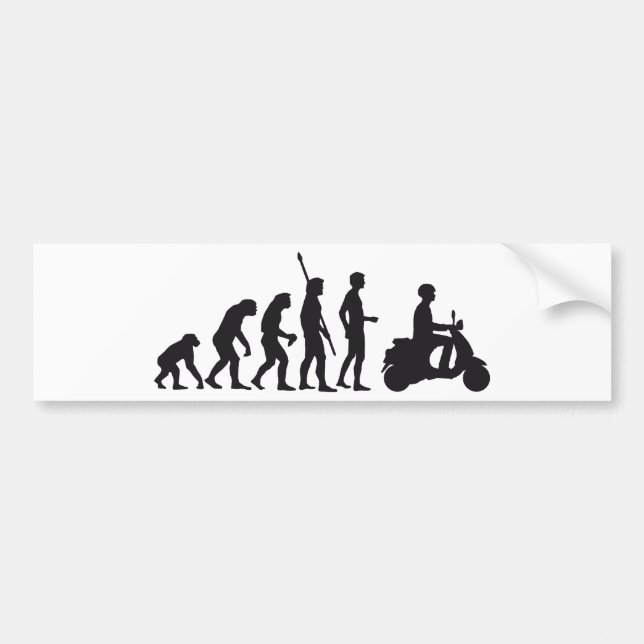 Adesivo Para Carro evolution scooter (Frente)