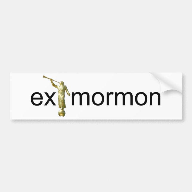 Adesivo Para Carro Ex-Mormon (Frente)